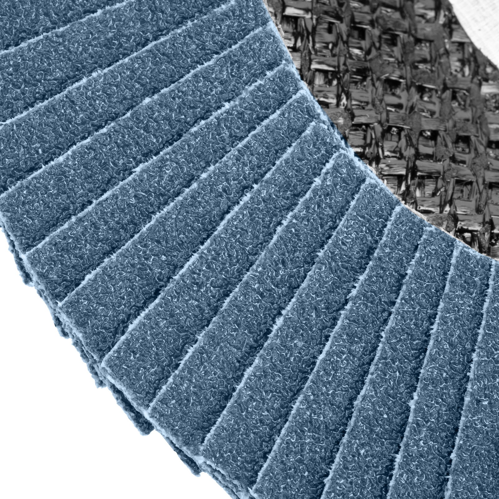 Круг лепестковый торцевой КЛТ-1, ZK10X W (цирконий) зернистость 25Н(P 60) 125 х 22.2 мм, "БАЗ"