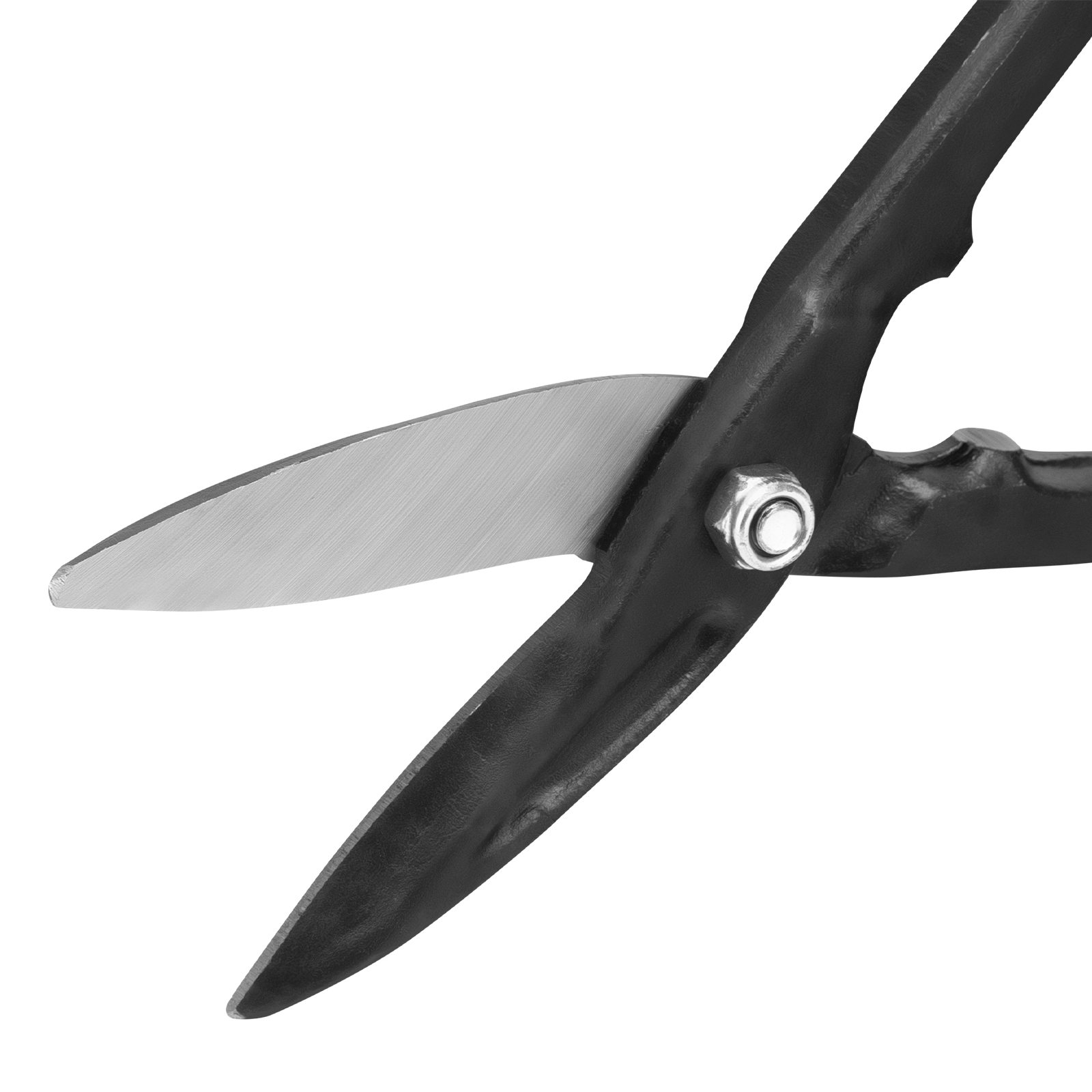 Ножницы по металлу, 250 мм, пряморежущие "Горизонт"