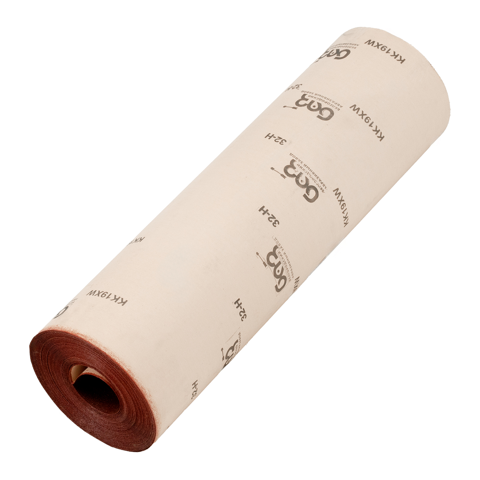 Шкурка на тканевой основе, зернистость № 32, 775 мм х 30 м, "БАЗ"