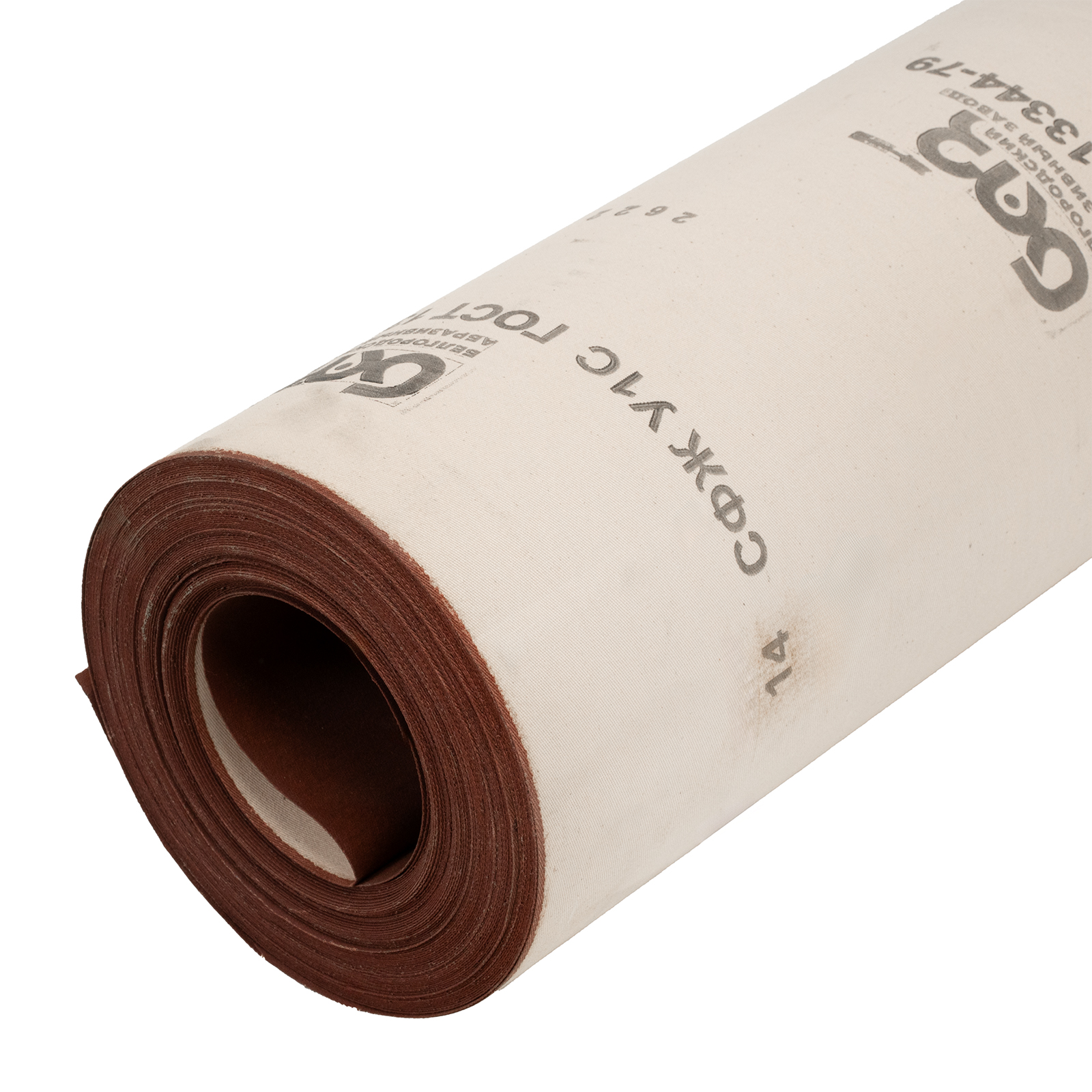 Шкурка на тканевой основе, зернистость № 4, 800 мм х 30 м, "БАЗ"