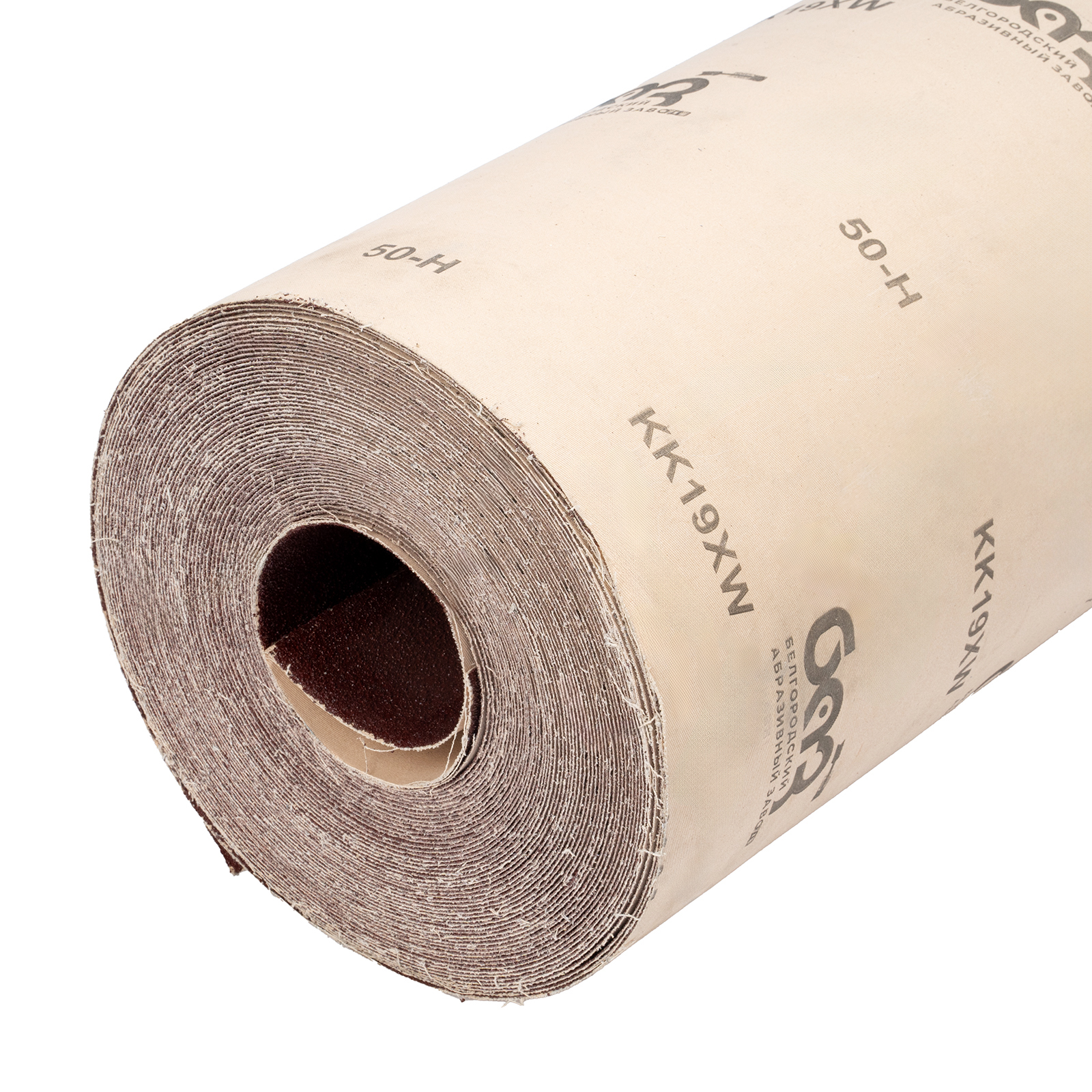 Шкурка на тканевой основе, зернистость № 50.775 мм х 30 м, "БАЗ"