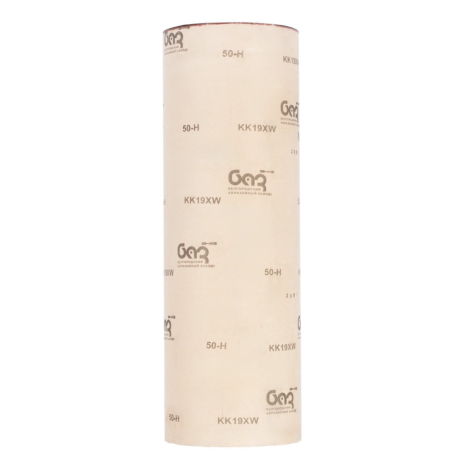 Шкурка на тканевой основе, зернистость № 50.775 мм х 30 м, "БАЗ"