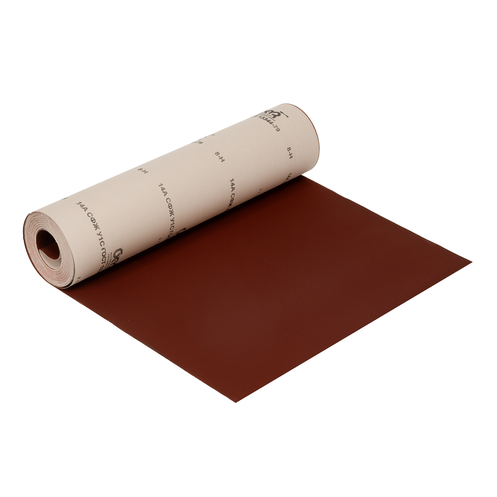 Шкурка на тканевой основе, зернистость № 8, 800 мм х 30 м, "БАЗ"