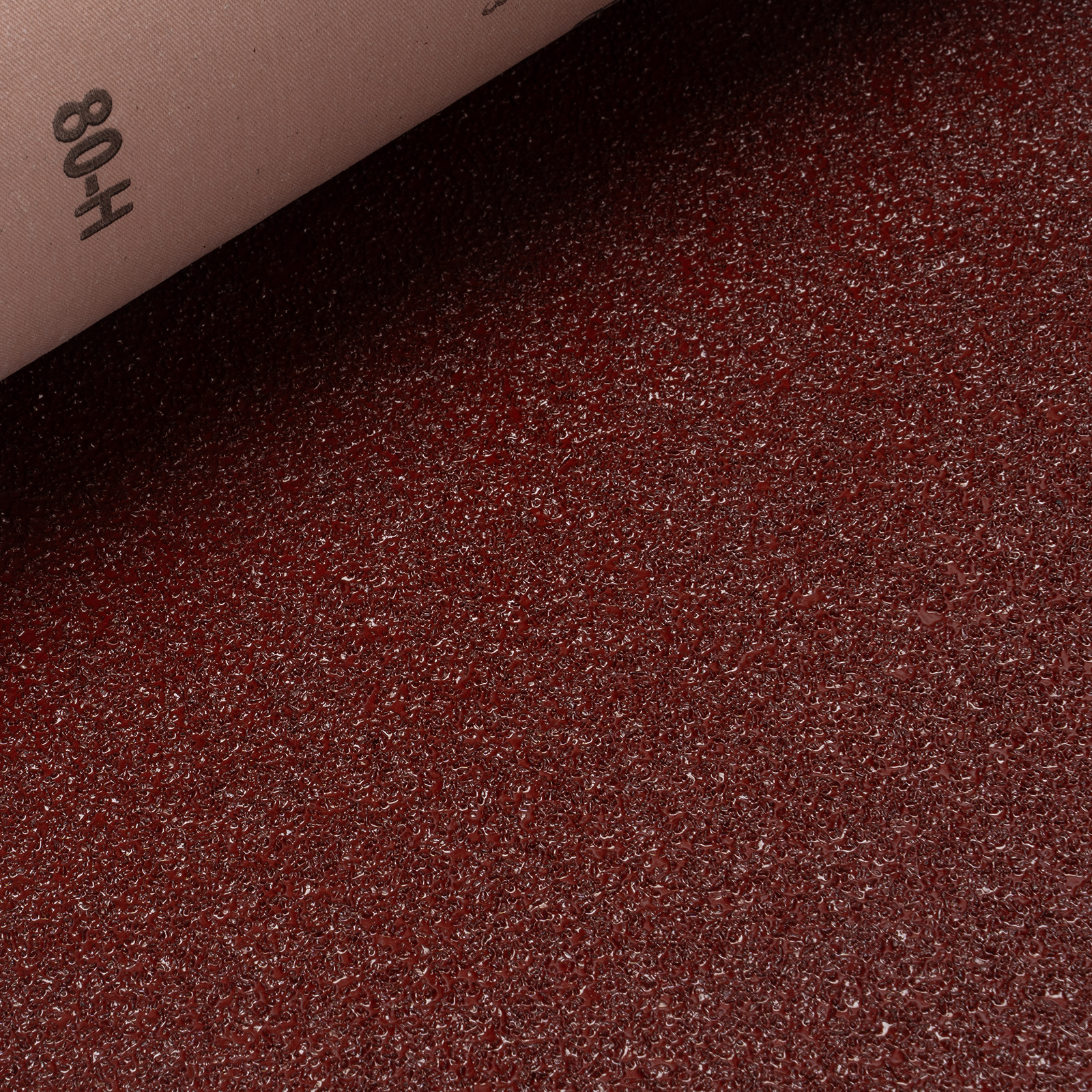 Шкурка на тканевой основе, зернистость № 80, 775 мм х 20 м, "БАЗ"