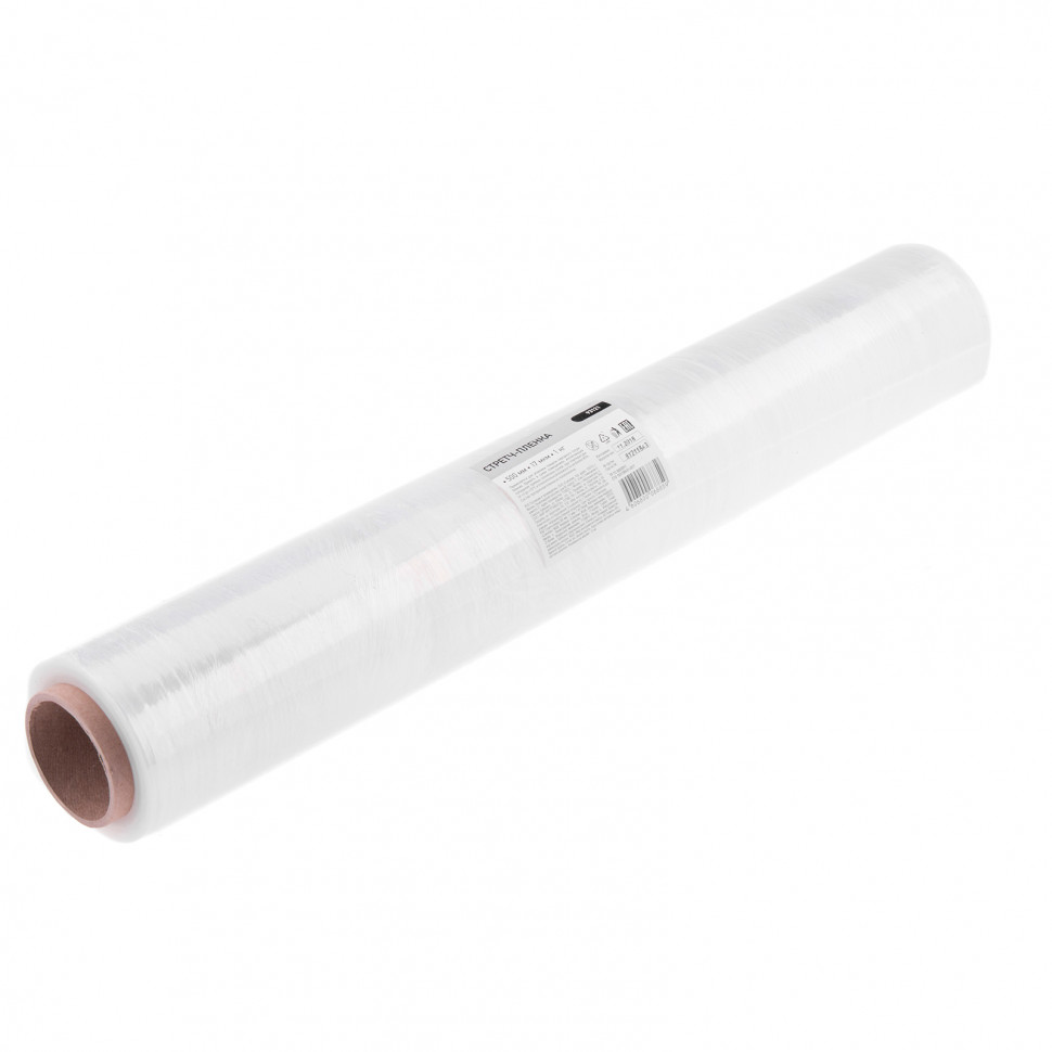 Стретч-пленка 500 мм, 17 мкм, 1 кг