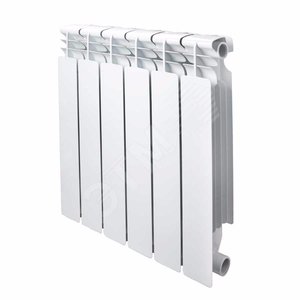 Радиатор биметаллический секционный 500/100/12 боковое подключение