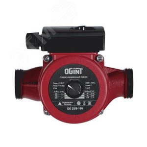 Насос циркуляционный с мокрым ротором OG 25/8-180 PN10 1х220В/50 Гц