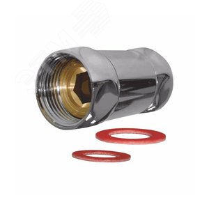 Соединитель для п/суш прям 3/4'нак/г латунь