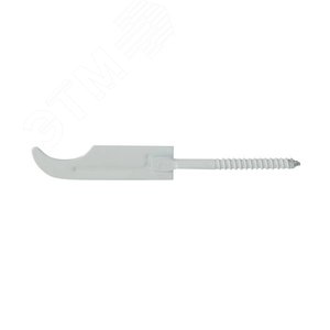 Кронштейн настенный штыревой сабля 185мм стальной для алюминиевых и биметаллических радиаторов Ogint