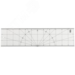 OLFA 150 х 600 мм, разметочная метрическая линейка (OL-MQR-15x60)