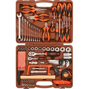 OMT101S Набор инструмента универсальный 1/4", 1/2"DR, 101 предмет