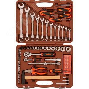 OMT88S Набор инструмента универсальный 1/4", 1/2"DR, 88 предметов