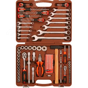 OMT93S (OMT93S18) Набор инструмента универсальный 1/4", 1/2"DR, 93 предмета