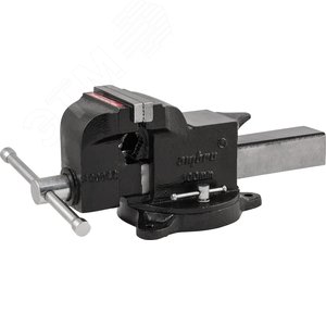 A90046 Тиски слесарные поворотные, 150 мм