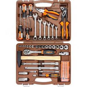 OMT75S Набор инструмента универсальный 1/4", 1/2"DR, 75 предметов