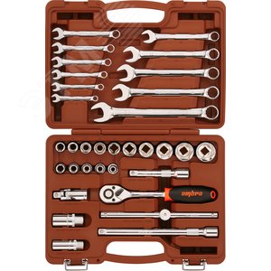 OMT33S Набор инструмента универсальный 1/2"DR, 33 предмета