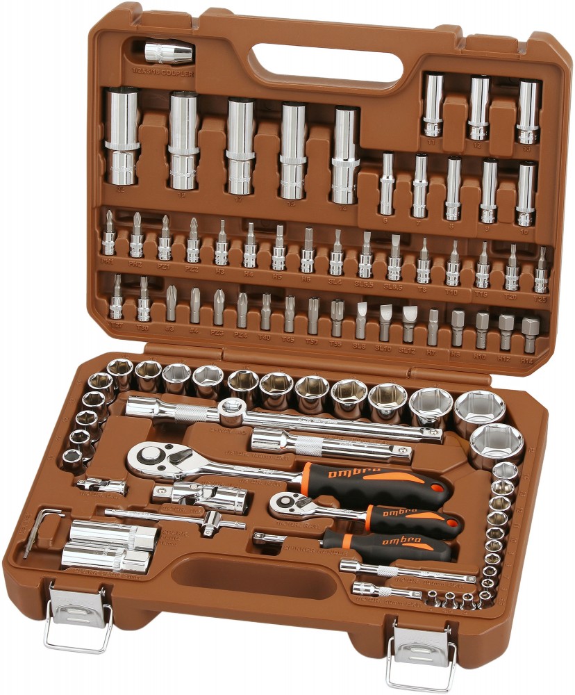 OMT94S Набор инструмента универсальный 1/4", 1/2"DR, 94 предмета