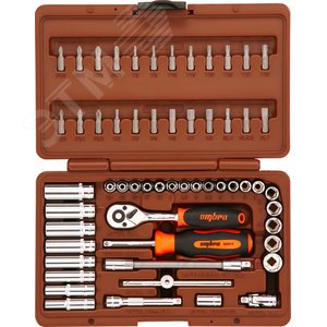 OMT57S Набор инструмента универсальный 1/4"DR, 57 предметов