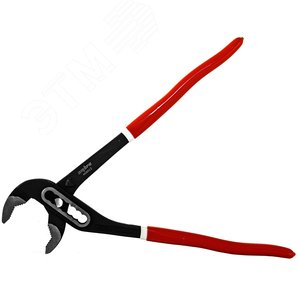 460012 Клещи переставные с коробчатым захватом и ПВХ рукоятками, 300 мм, 0-44 мм