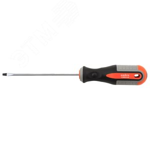 750310 Отвертка стержневая шлицевая ROUND GRIP, SL3x100 мм