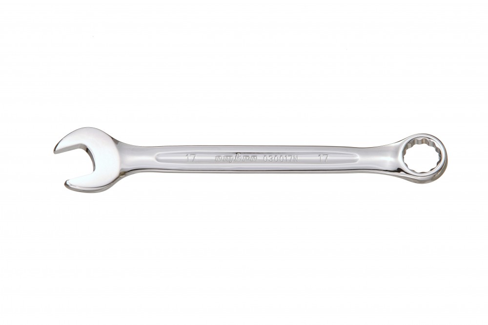 030017N Ключ гаечный комбинированный, 17 мм