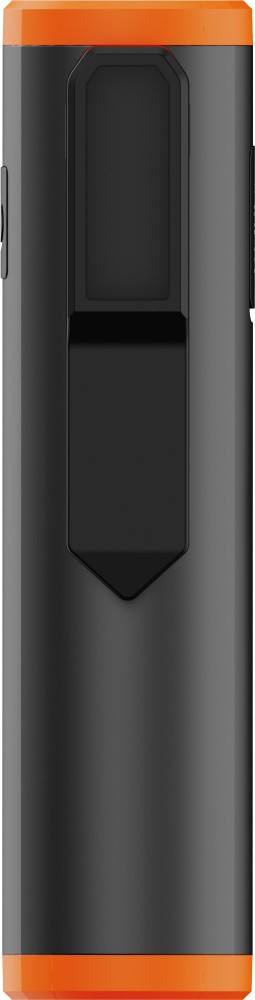 A90070 Фонарь светодиодный аккумуляторный, карманный, со световым пучком 300+100 Лм + УФ светодиод