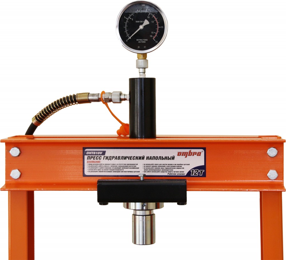OHT610V Пресс гидравлический напольный 12 т