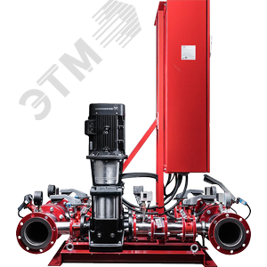 Насосная станция автоматического пожаротушения ОМНИ Гидро В2 2хNIS125-100-250-У в т.ч. комплектная жокей-станция ОМНИ Гидро В3 1хCDM10-6 -П в т.ч. шка