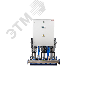 Насосная станция повышения давления ОМНИ Гидро В1 3хCDM15-7-ЧРП на базе 3-х вертикальных насосных агрегатов