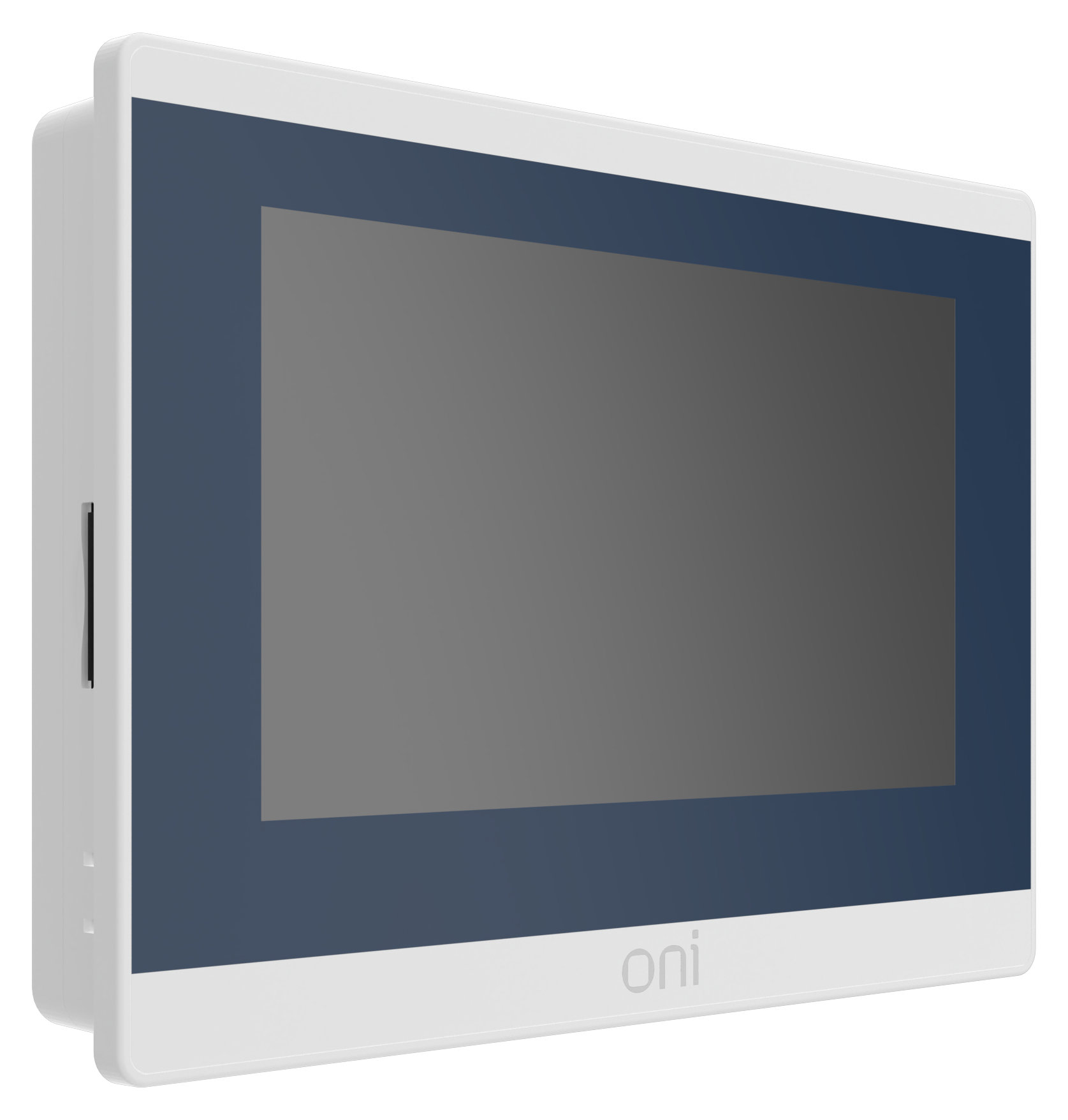 Панель оператора базовая 7" с сенсорно-резистивным диспл. и пласт. корпусом; ЦПУ Corteх A8 600МГц; экран 16:9 (1024×600); 24-бит; USB 1хHost 1хSlave; 2хRS485/232/422 1хRS485; 1хEthernet; 24В DC start ONI