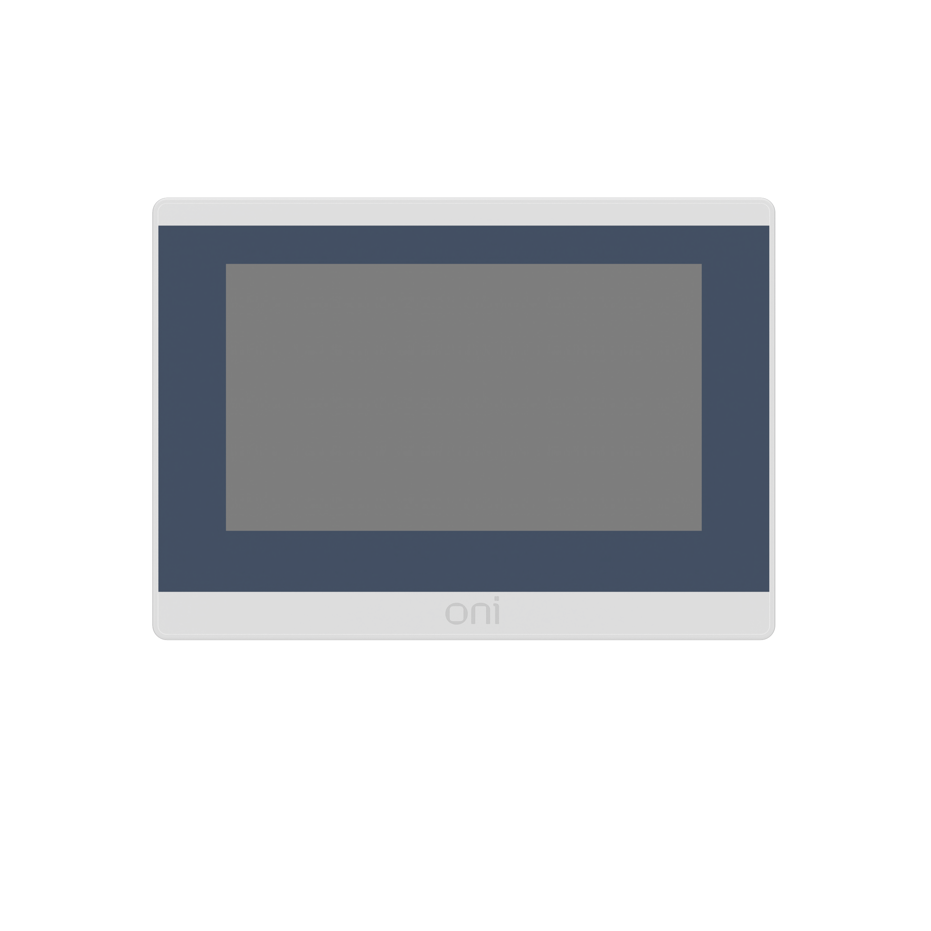 Панель оператора базовая 7" с сенсорно-резистивным диспл. и пласт. корпусом; ЦПУ Corteх A8 600МГц; экран 16:9 (1024×600); 24-бит; USB 1хHost 1хSlave; 2хRS485/232/422 1хRS485; 1хEthernet; 24В DC start ONI