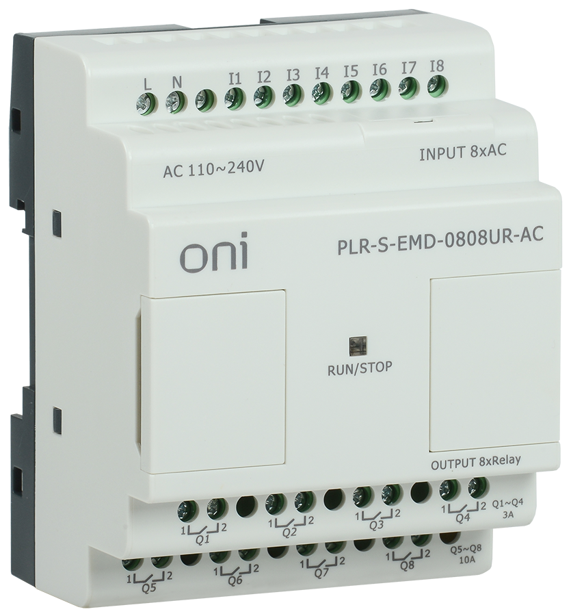 Логическое реле PLR-S. Расширение 8DI/8DO (R) 220В AC ONI