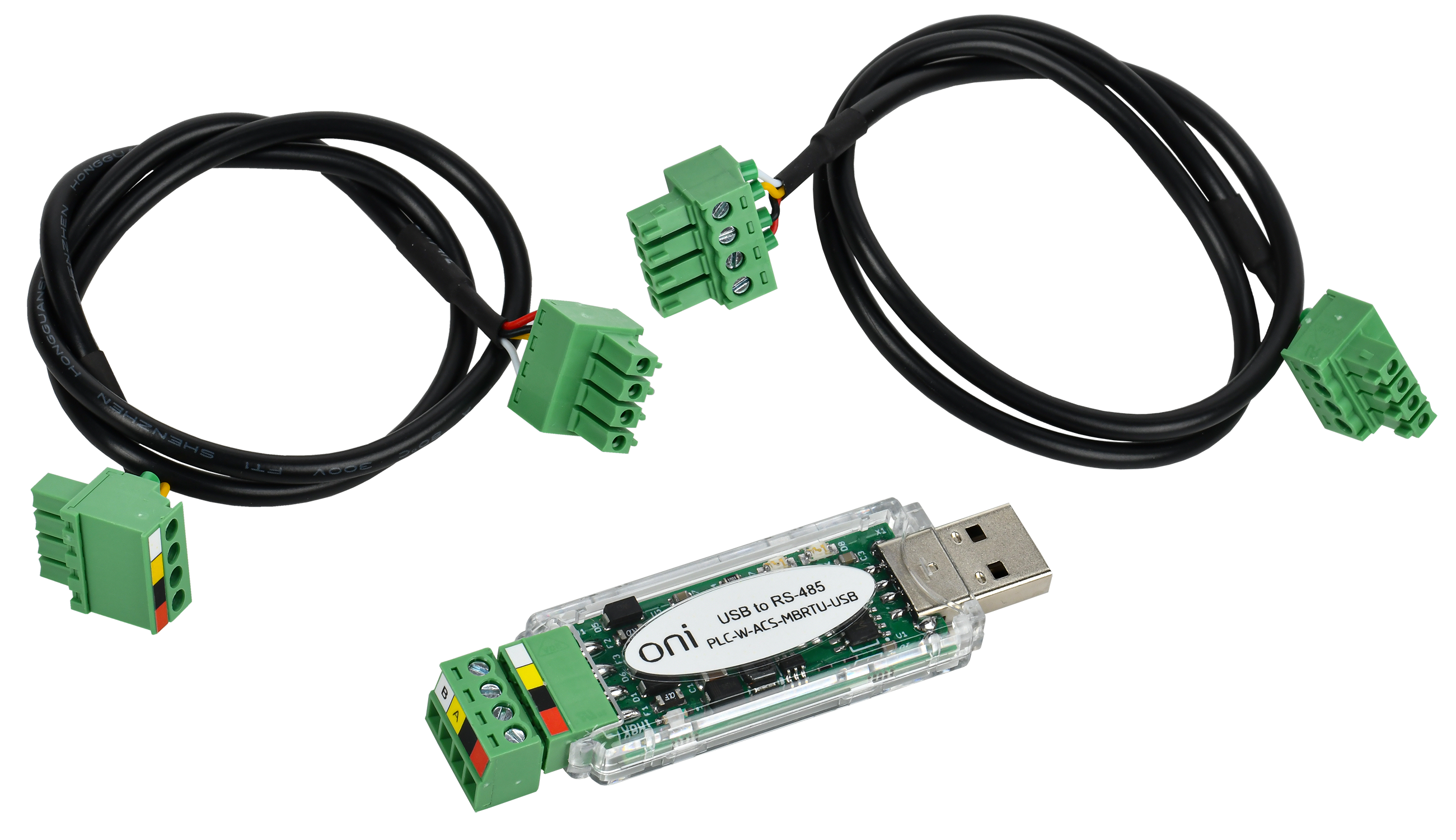 ПЛК W. Преобразователь интерфейсов USB-RS485 ONI