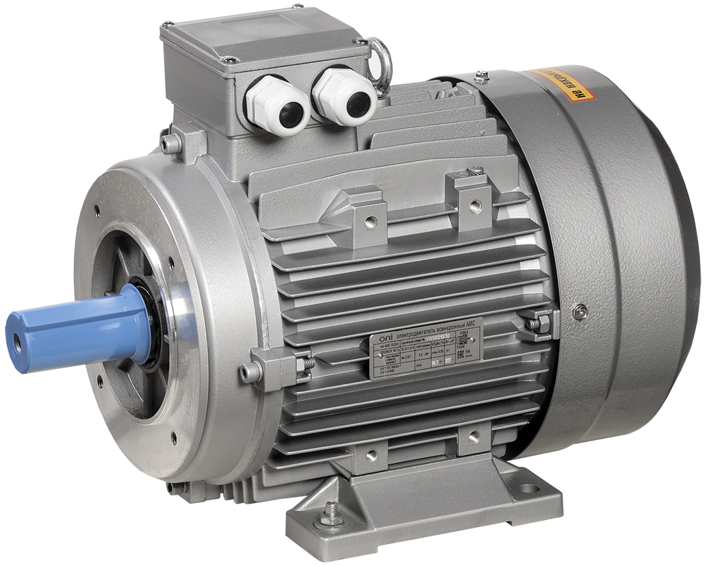 Электродвигатель трехфазный АИС 80B4 380В 0,75кВт 1500об/мин 2181 ONI