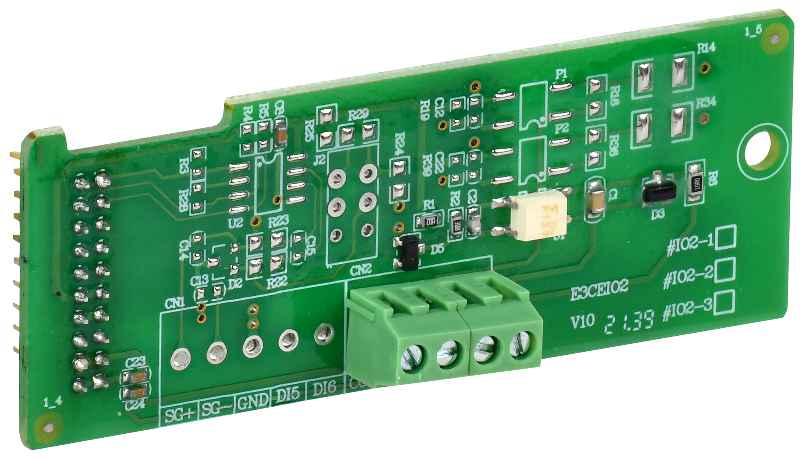 Плата расширения входов/выходов ПЧ A150 2 цифровых входа + 1 аналоговый вход + 1 аналоговый выход + RS485 Modbus ONI
