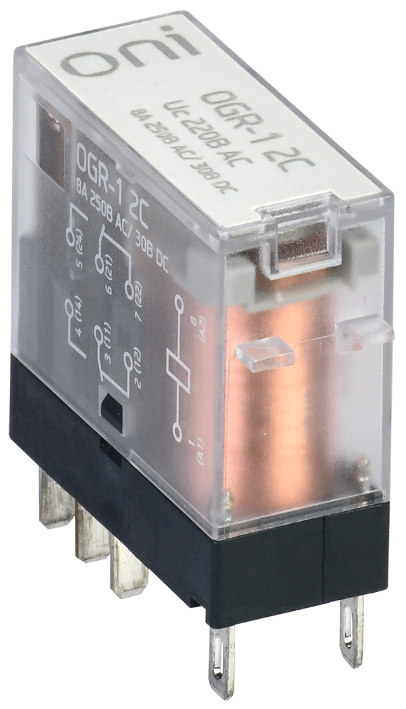 Реле общего назначения OGR-1 2C 220В AC ONI