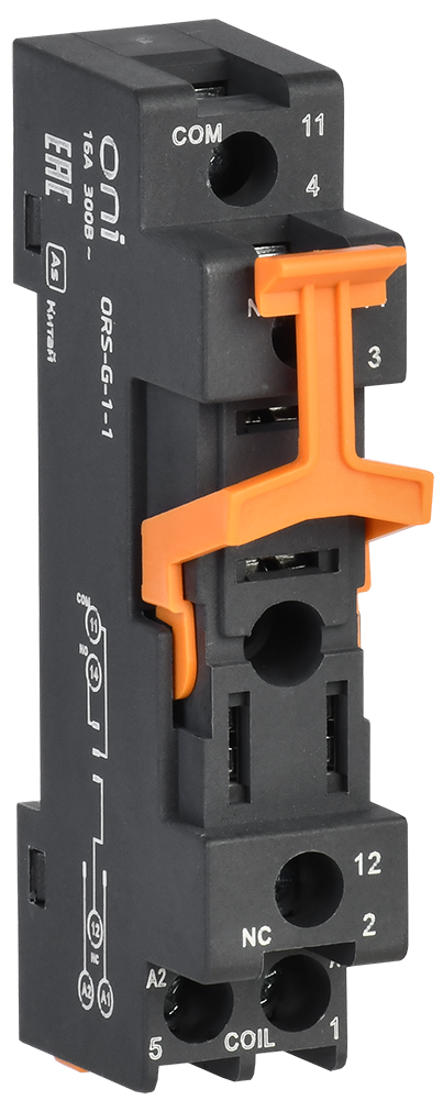 Розетка ORS-G-1-1 для реле OGR-1 1C ONI