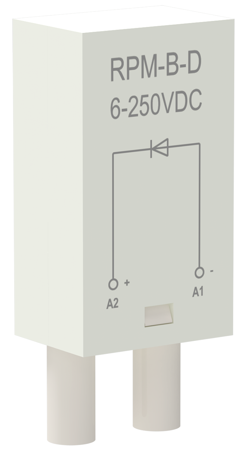 Модуль защиты для реле диод 6-250В DC ONI