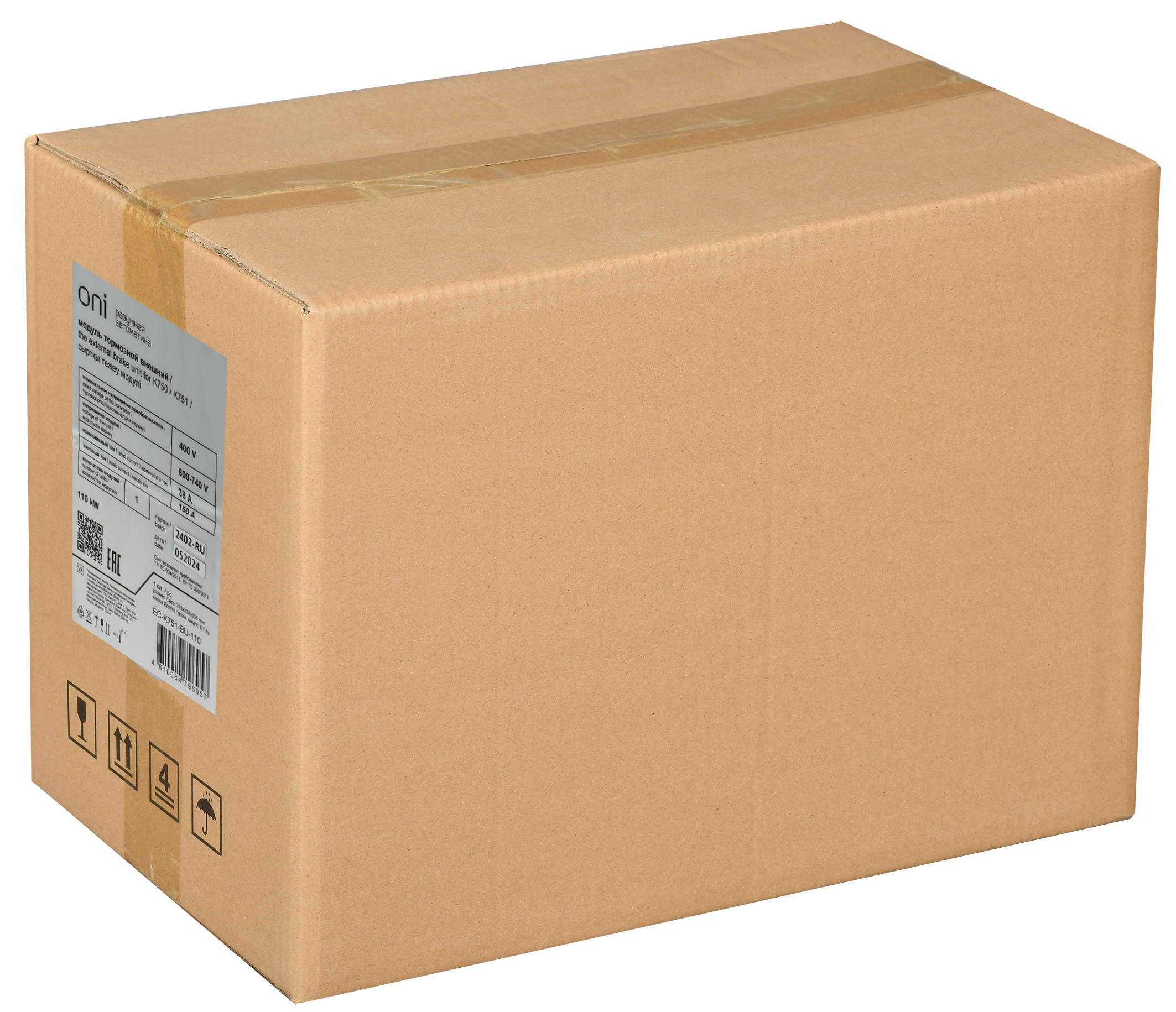 Модуль тормозной внешний 187кВт ONI