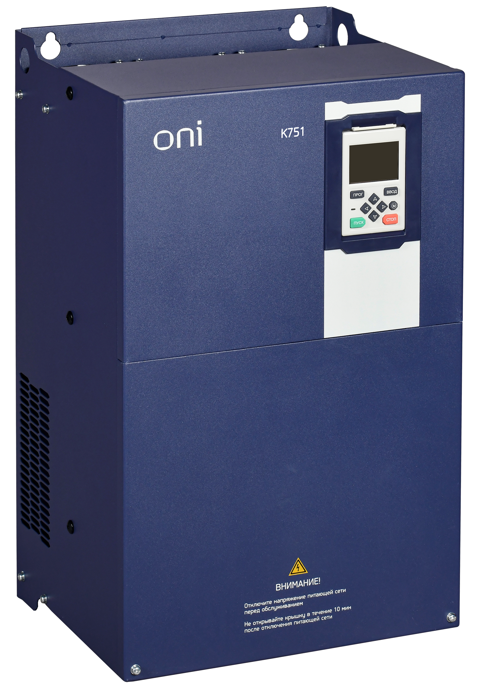 Преобразователь частоты K751 380В 3Ф 45-55кВт 91-112А со встроенным тормозом ONI