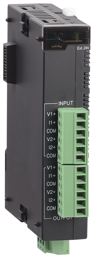 Модуль расширения для ЦПУ на 2 аналоговых входа и 2 аналоговых выхода (ток/напряжение) ONI