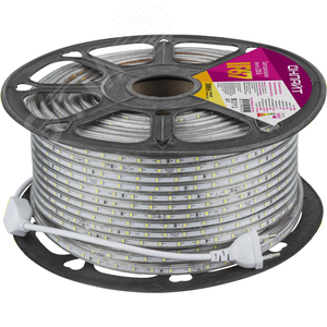 Лента светодиодная OLS-2835WW60-4.8-IP67-220V 50м