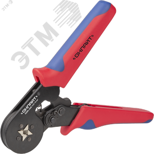 Пресс-клещи саморегулируюшиеся для втулочных наконечников 10 мм2 ОНЛАЙТ OHT-Pkv01-D-10