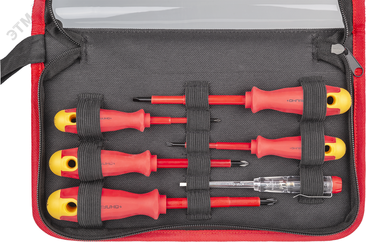 Отвертка ОНЛАЙТ 82 992 OHT-Оtd01-H6 (диэлектрическая, набор 6 шт.)