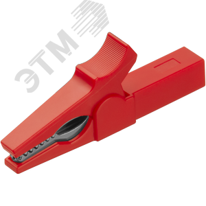 Зажим ОНЛАЙТ 90 186 OAC-15A-55-R10 (крокодил, крас, 15 А, упаковка 10шт)