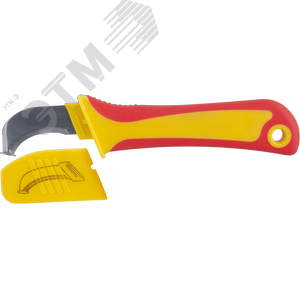 Нож ОНЛАЙТ 82 963 OHT-Nmd02-185 (диэлектрический, с пяткой)