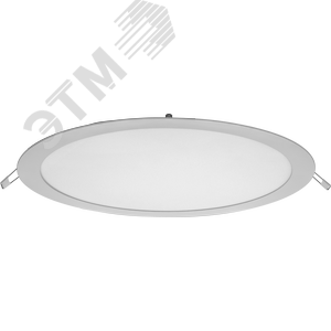 Светильник светодиодный ДВО-24w OLP-R1-24W-R300-6.5K-WH-LED