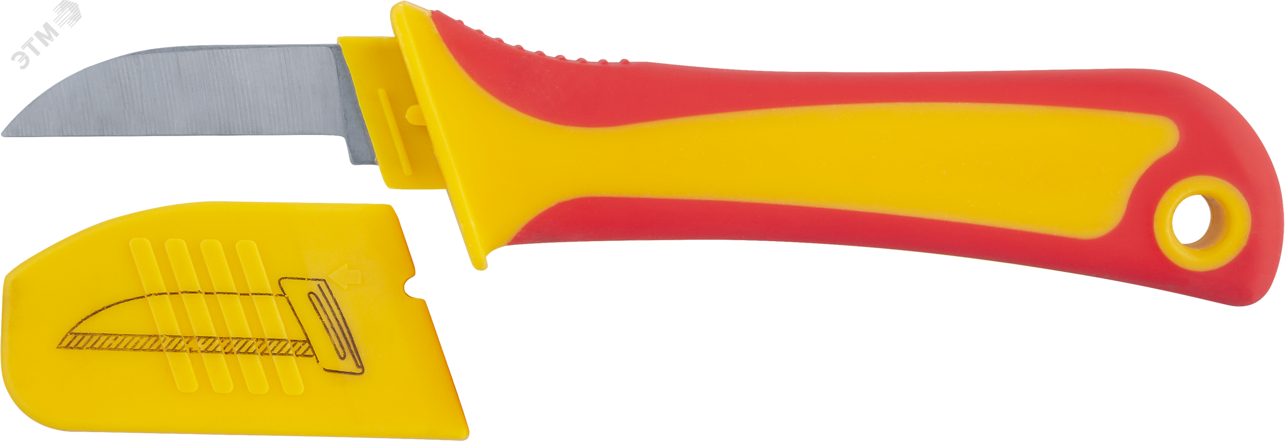 Нож ОНЛАЙТ 82 962 OHT-Nmd01-185 (диэлектрический, прямое лезвие)