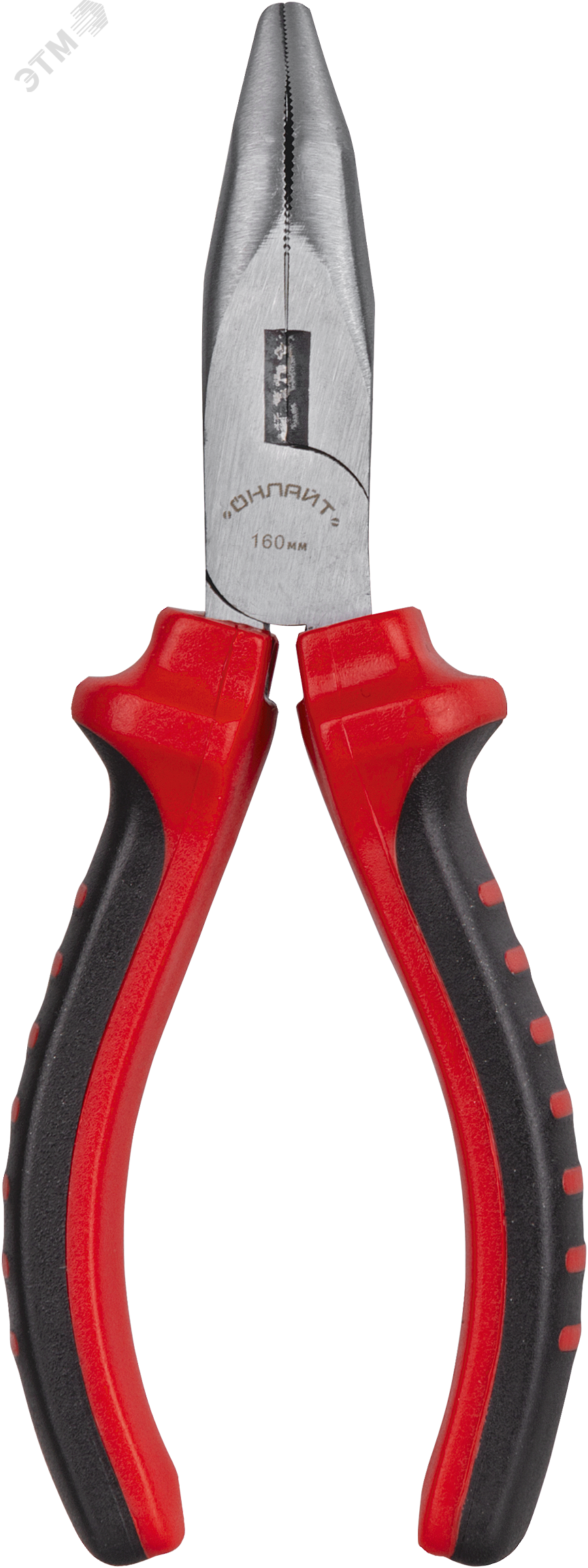 Длинногубцы изогнутые160 мм Онлайт (OHT-Dg02-160)