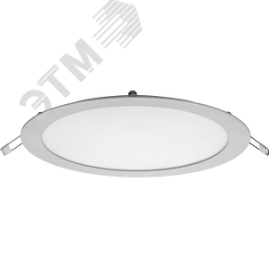 Светильник светодиодный ДВО-18w OLP-R1-18W-R220-6.5K-WH-LED